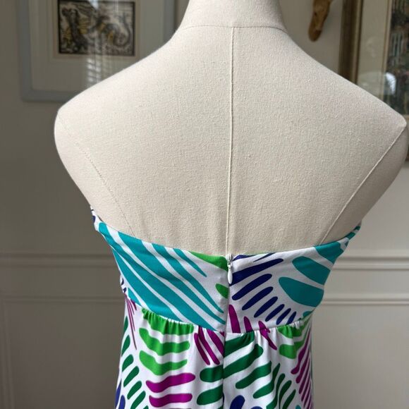 Rubber Ducky Productions Strapless Jersey Maxi Dress $267 S - Picture 6 of 7